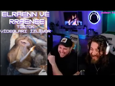 ELRAENN Gülmekten sıçırtan videolar izliyor ( Gülmezsen paran iade ) @Elraenn @RRaenee