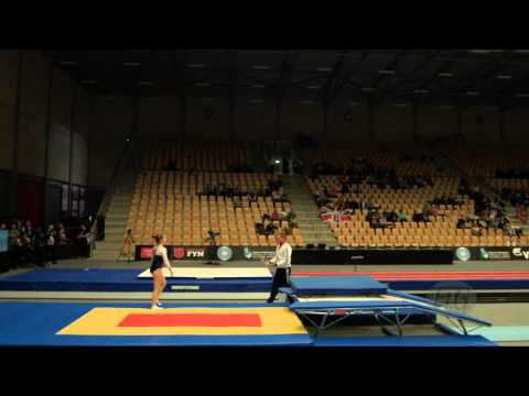 WAY Kirsty (GBR) - 2015 Trampoline Worlds - Qualification Double Mini Routine 2