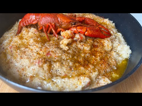 Crawfish Grits Recipe #grits #breakfast #crawfish