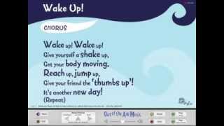 Wake Up! - Words on Screen™ Original - School Songs