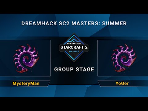 SC2 - MysteryMan vs. YoGer - Dreamhack SC2 Masters Summer - Group B - TW