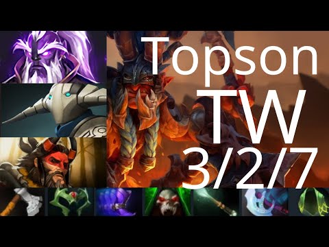 Topson Troll Warlord vs Void Spirit - OG vs LtW g1 - EPIC League dota2