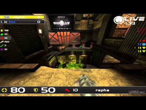 rapha vs tox - Quakecon 2014 Quarter Finals (Quake Live VOD)