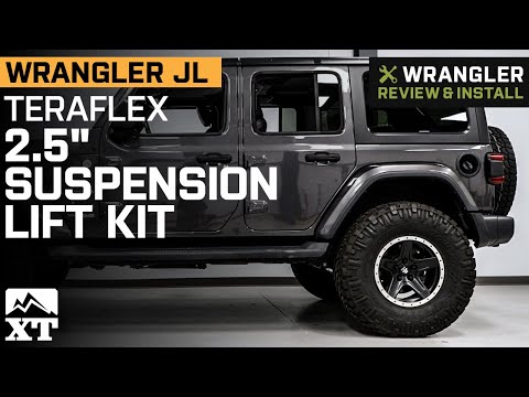 Jeep Wrangler JL Teraflex 2.50-Inch Coil Spring Base Suspension Lift Kit Review & Install