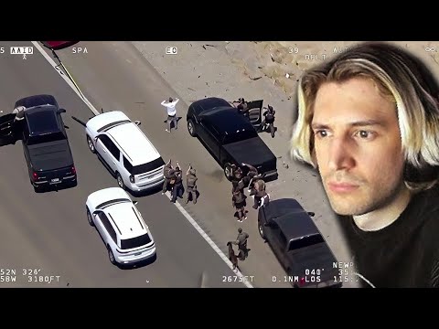 Shooting at Officer Sparks Multi-State Manhunt | xQc Reacts
