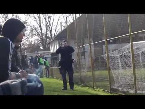 U 3.Hnl policija snima navijače Dubrave.