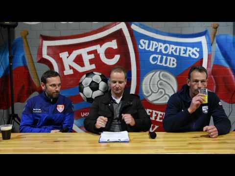 Uerdingerblock Pressekonferenz KFC Uerdingen - TSV Meerbusch