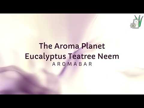 The Aroma Planet Eucalyptus Teatree Neem Aromabar | Handmade | Natural | Luxury Bar | Soapbar