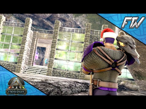 Constructing A Brand New Egg Hatching Lab!!! - Ark Fjordur [DLC E55]