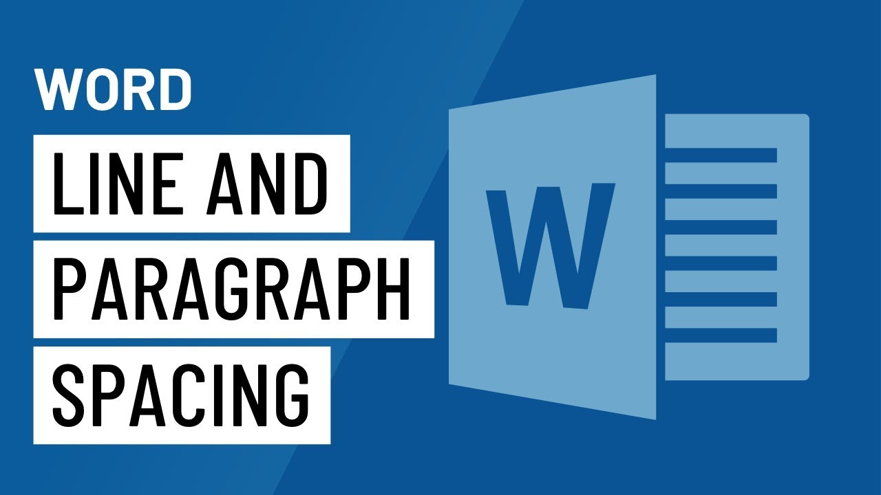 What is the word spacing called?