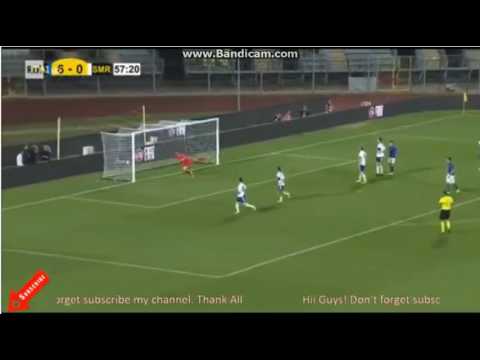 Italy 7-0 San Marino Politano Goal INT FRL 31.05.2017
