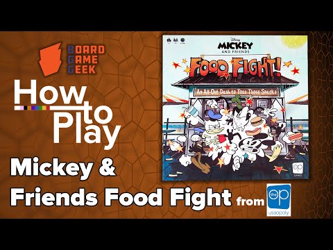 Mickey and Friends Food Fight - BoardGameGeek How to Play