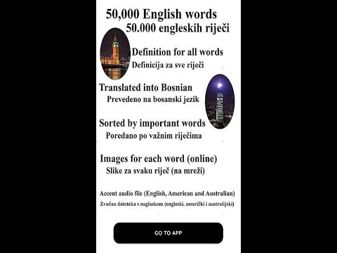 English bosnian dictionary video thumbnail