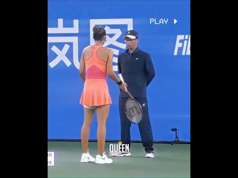 Women's tennis drama 💀