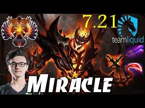 Miracle - Shadow Fiend MID | Signature Hero 7.21 Patch | dota 2 mmr Pro Gameplay 84