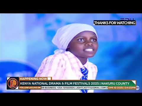 BUTERE GIRLS PERFORMING ECHOES OF WAR AT NAKURU