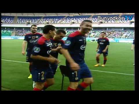 Oliy liga-2015 Game week 9 Bunyodkor 4-0 Mash'al MATCH REVIEW