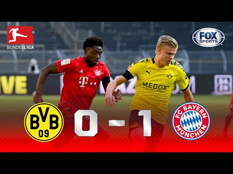 GOLAÇO E LIDERANÇA! Melhores momentos de Borussia Dortmund 0 x 1 Bayern de Munique pela Bundesliga
