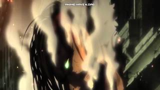 [Attack On Titan] Eren vs Annie (Female Titan) Full Fight Eng Dubbed