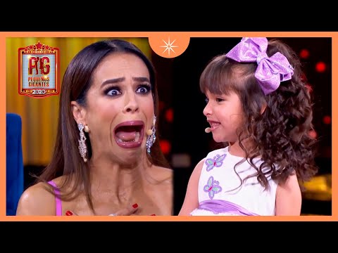 La carismática Nadia puso en aprietos a Biby Gaytán | #PequeñosGigantes 2020