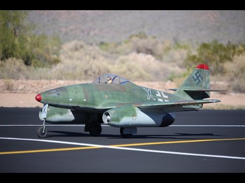 RC Giant 1/4.8 Scale ME-262 C1 (Grumania kit) -- Arizona Jet Rally 2015