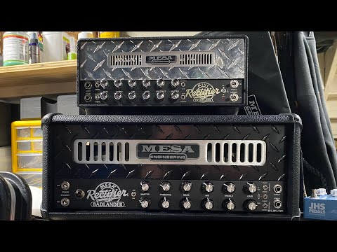 Mesa Badlander 25 and Mesa Mini Rectifier 25 Distorted tones iPhone video