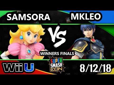 SSC 2018 Smash 4 - Samsora (Peach) Vs. FOX MVG | MKLeo (Marth) - Wii U Winners Finals