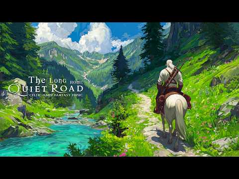The Long Road Home | Peaceful Celtic Fantasy Music for Relaxation & Stress Relief Medieval Mountain