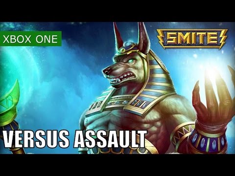 SMITE Gameplay Xbox One Assault Versus as Anubis - Let the eternal darkness embrace you