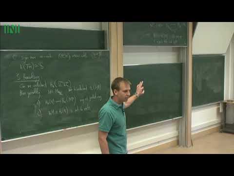 HHHW01 | Prof. Thomas Nikolaus | Higher categories and algebraic K-theory (2)