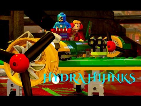 LEGO Marvel Super Heroes 2 Walkthrough Part 5 : Hydra Hijinks Mission
