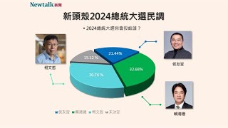 [討論] Newtalk民調 賴32.77%柯30.74%侯21.31%