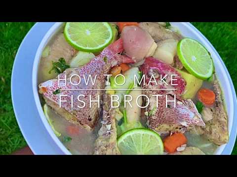 HOW TO MAKE FISH BROTH | DOMINICAN BRAFF | FISH SOUP || FRUGALLYT