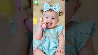 Baby Calling Mom (Powered by Dreamface Avatar 3.0) #dreamface #babysing #cutebaby #funnybaby