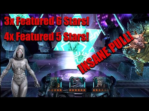 AW Season Rewards 3x Featured 6 Stars 4x Featured 5 Stars INSANE LUCK! - Marvel Contest of Champions
