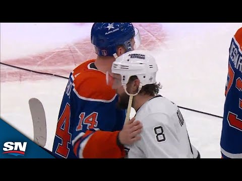 Oilers Exchange Handshakes With Kings Following Five-Game Series