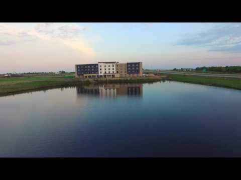 Fairfield Inn, Altoona, Iowa Aerial Video