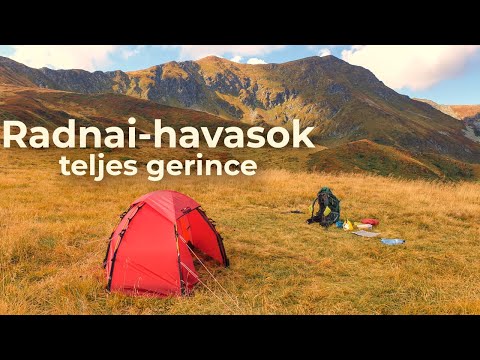 75 km 5 nap alatt: Sátorral a Radnai-havasokban