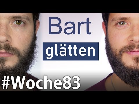 Barthaare glätten - so mache ich das! | Das Minoxidil Experiment Woche83