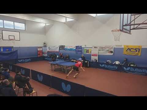 Tennistavolo Davide Gammone vs Hassan / Torre del Greco vs Casamassima / Serie A2 2018 2019