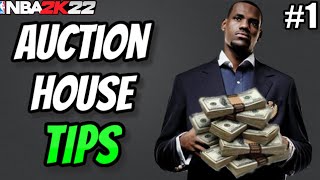 USE THESE AUCTION HOUSE TIPS TO MAKE MILLIONS!!! NBA 2K22 MYTEAM TIPS #1