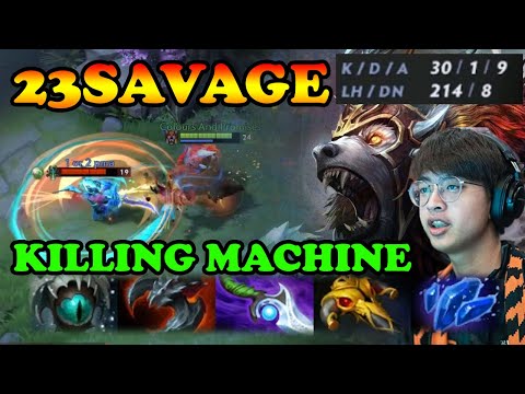 23Savage Ursa non-stop killing 30 kills massacre | Giveaway | Dota 2 Pro Gameplay