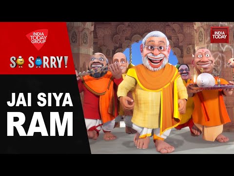 Ram Mandir Pran Pratishtha | JAI SIYA RAM | PM Modi | SO SORRY | Ram Mandir | Aaj Tak | Ram