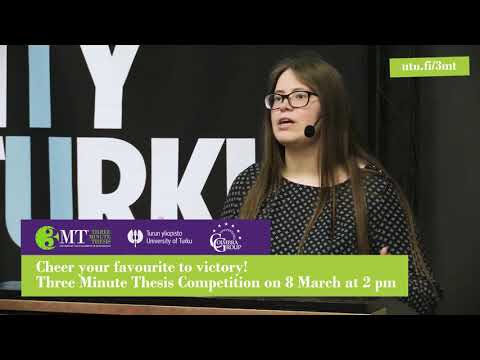 3mt maiDoctoral Candidates Summarise their Research in 180 seconds