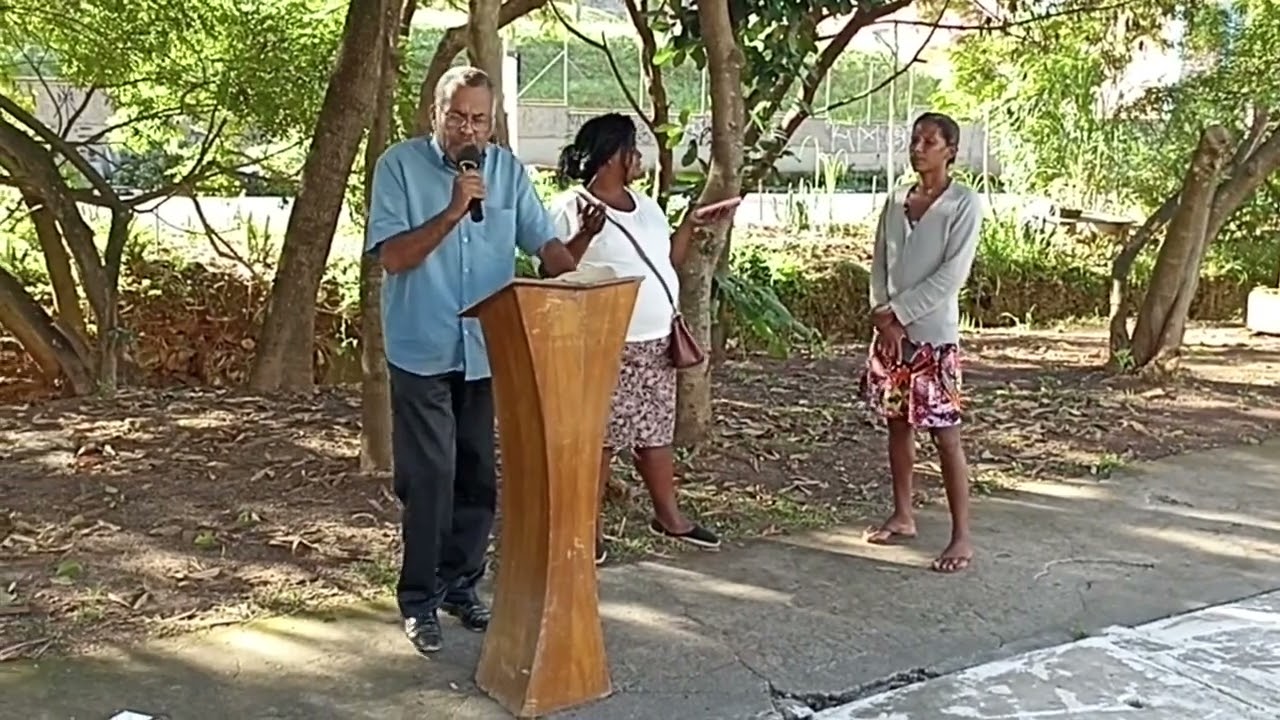 continuação do  culto ao ar livre