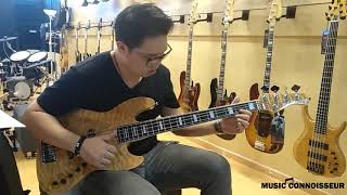 Video thumbnail for Sire Marcus Miller V7 & V9 Bass Guitars (2nd Gen) played by Michael Ning by Music Connoisseur