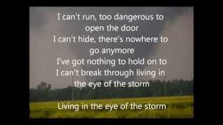 Living in the Eye of the Storm - Trapt - Lyrics