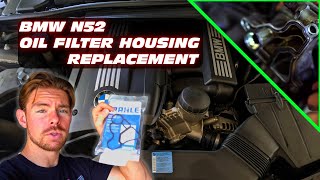Fixing the Most Common Oil Leak on My BMW N52 | Oil Filter Housing Replacement