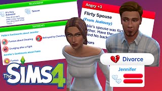 How to repair a broken relationship on the verge of divorce | The Sims 4