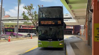 SBS Transit MAN ND323F A95 (Batch 5) SG6205A on Service 55
